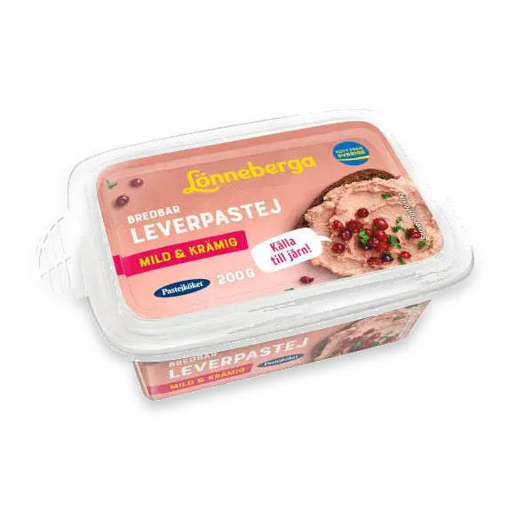 Mild & Krämig Leverpastej Bredbar