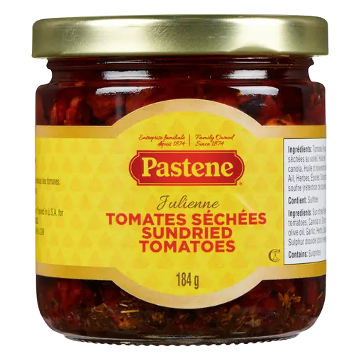 Sundried Tomatoes In Oil Julienne-Cut 184 g