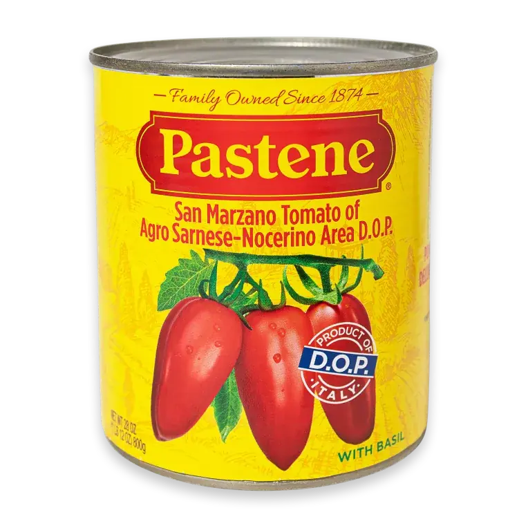 San Marzano Tomatoes with Basil