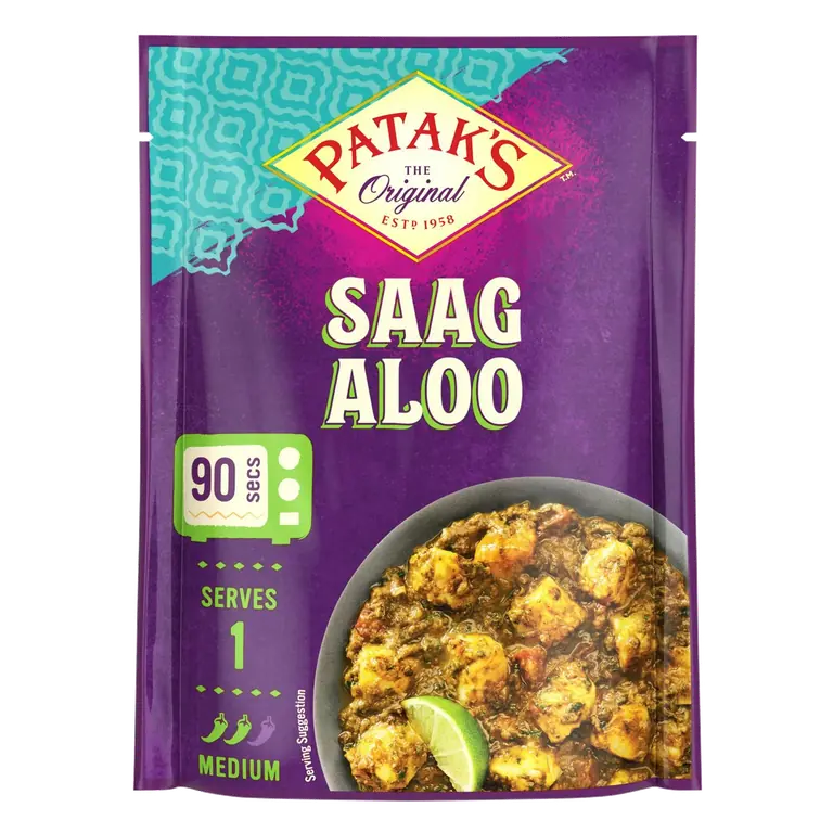 270g Indian Saag Aloo Ready Meal