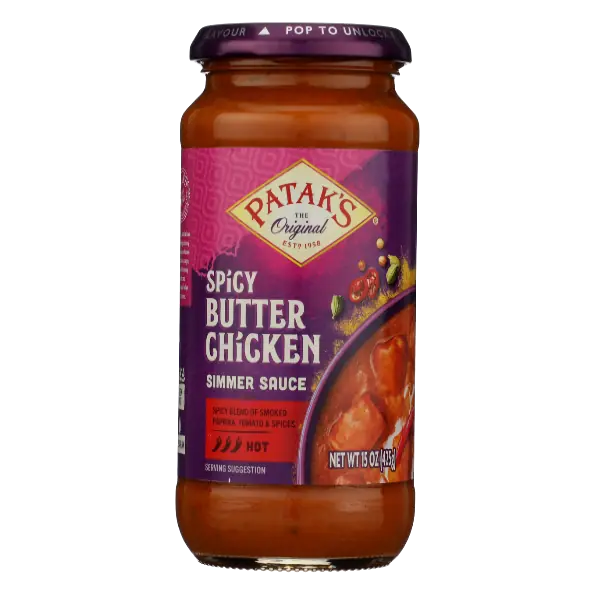 Hot Butter Chicken Spicy Curry Simmer Sauce