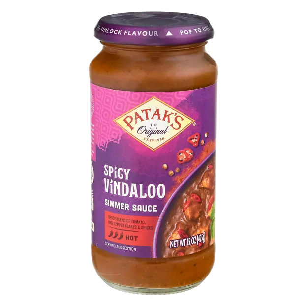 Hot Spicy Curry Vindaloo Simmer Sauce