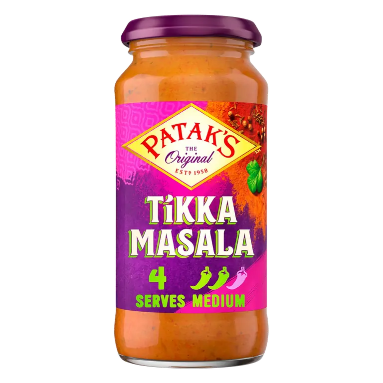 Patak's Indian Tikka Masala Curry Sauce 450g