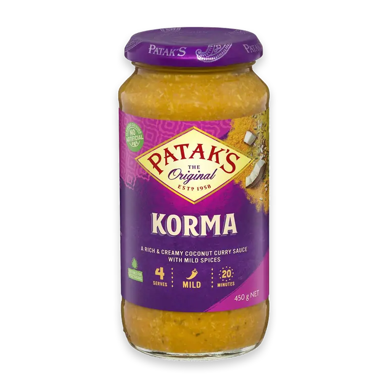 Korma Curry Simmer Sauce Sauce