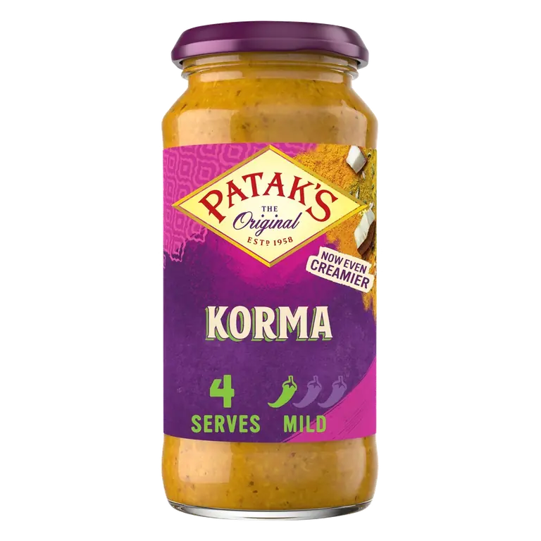 Korma Indian Curry Cooking Sauce 450g