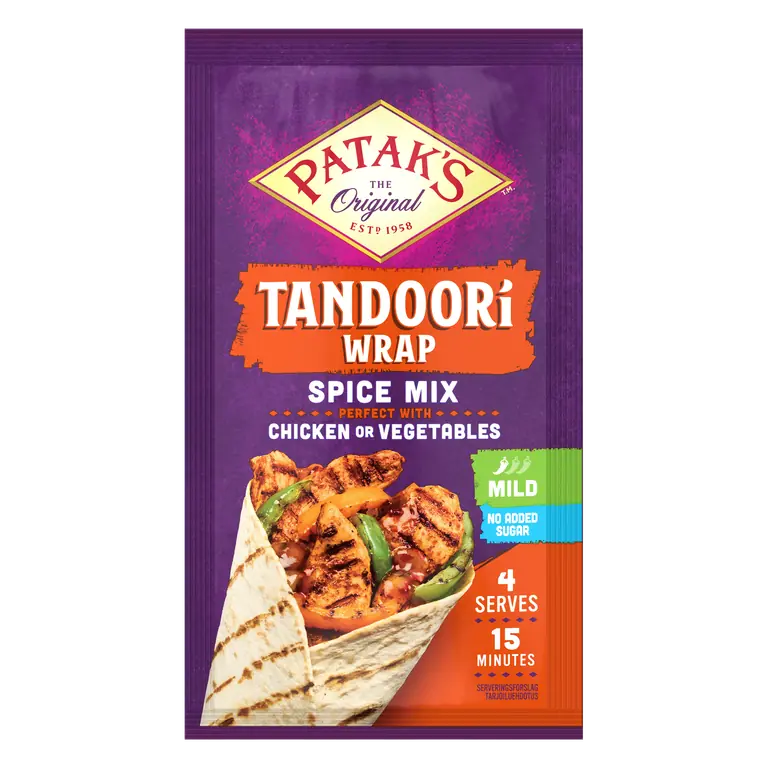 Kryddmix Tandoori Wrap