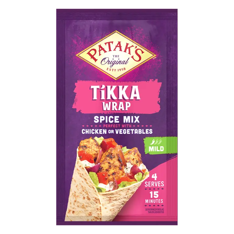 Kryddmix Tikka Wrap
