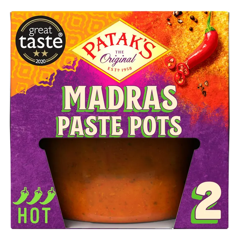 Madras Paste Pots 2 x 70g