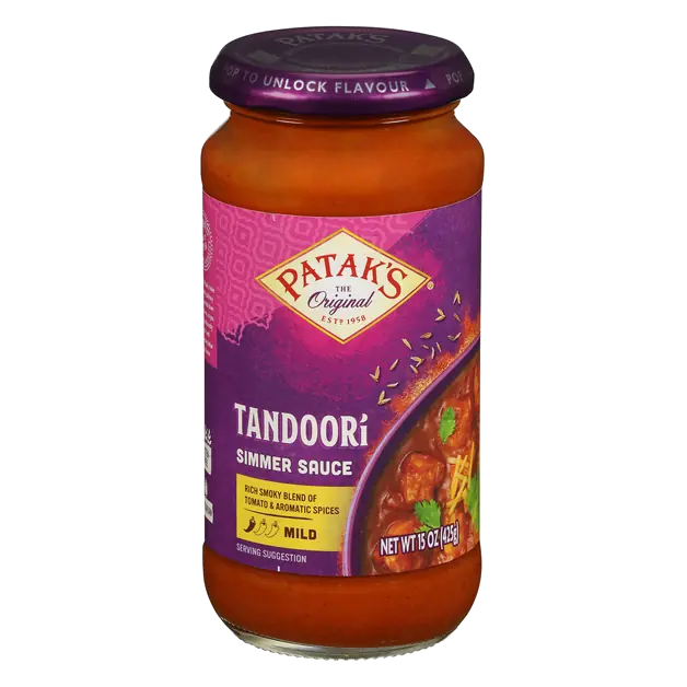 Mild Tandoori Curry Simmer Sauce