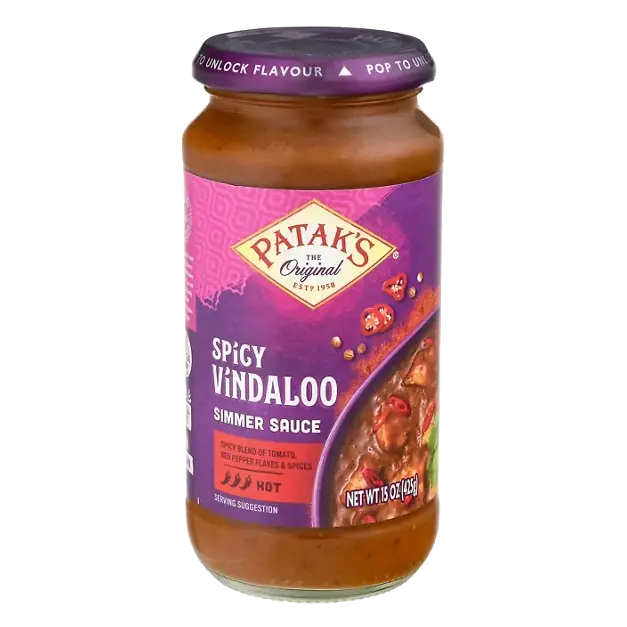 Original Vindaloo Spicy Curry Simmer Sauce