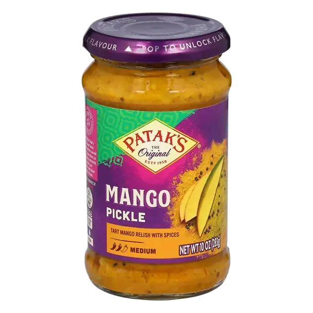 Pickle, Mango, Medium