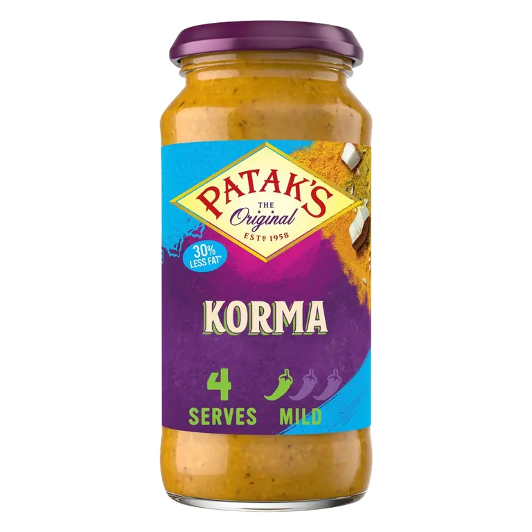 Reduced Fat Korma Sauce