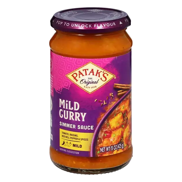 Simmer Sauce, Mild Curry, Mild