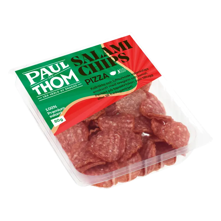 Salamichips Pizza