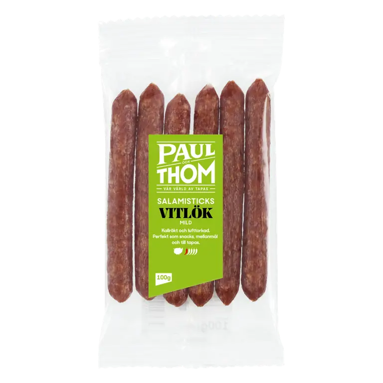 Salamisticks Vitlök