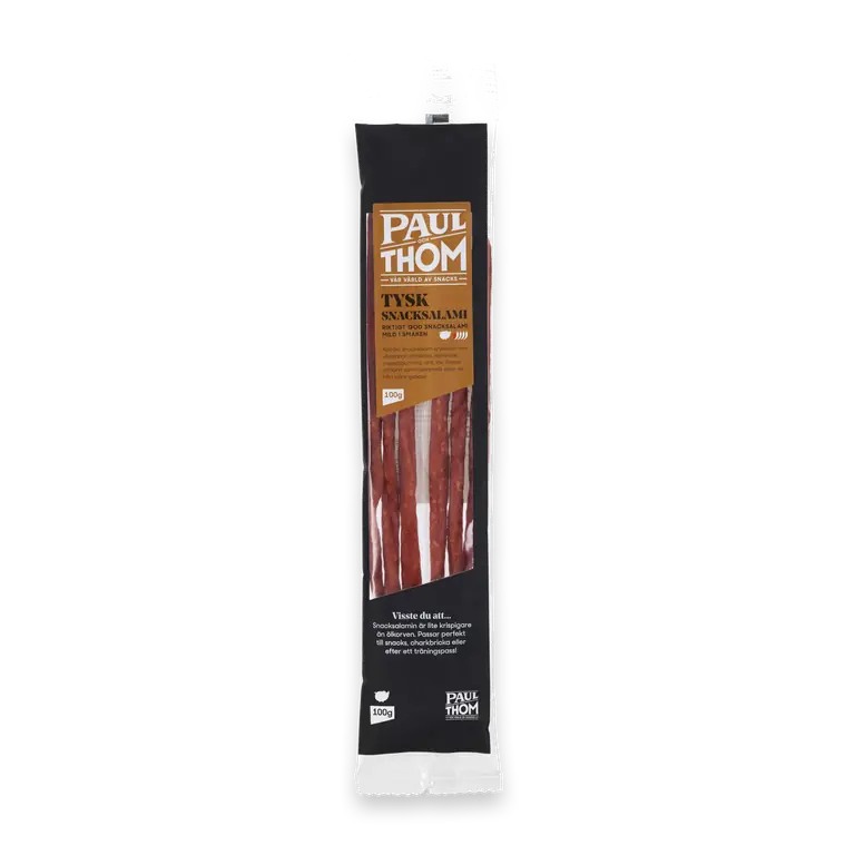 Snacksalami Tysk