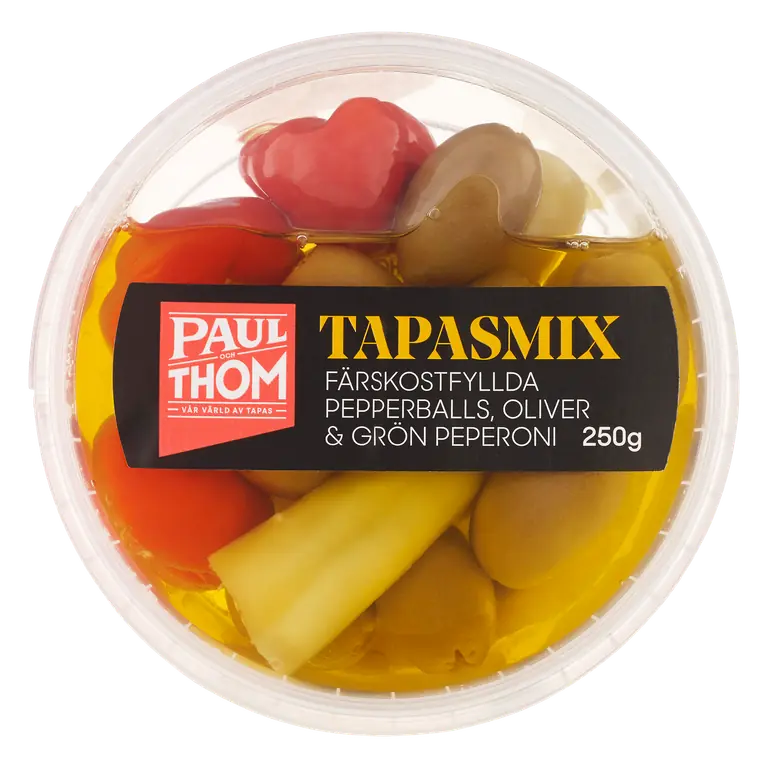 Tapasmix Färskostfylld