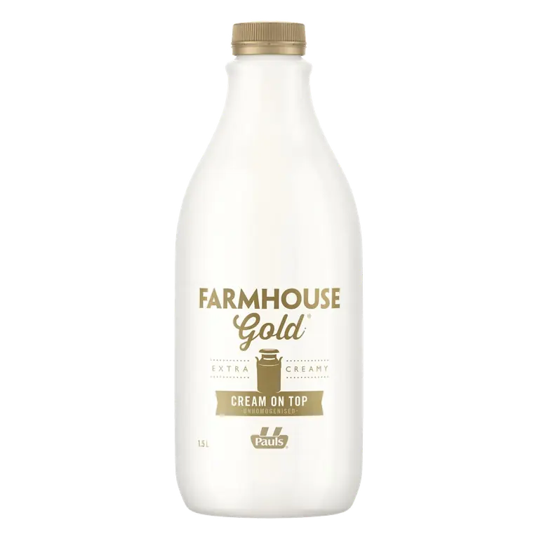 Farmhouse Gold Milk Cream On Top