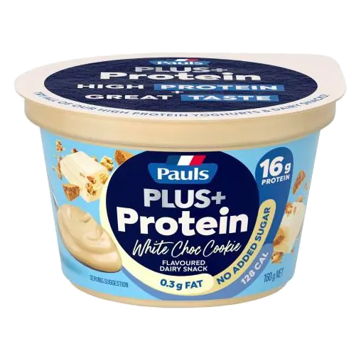 Plus Protein White Choc Cookie Dessert