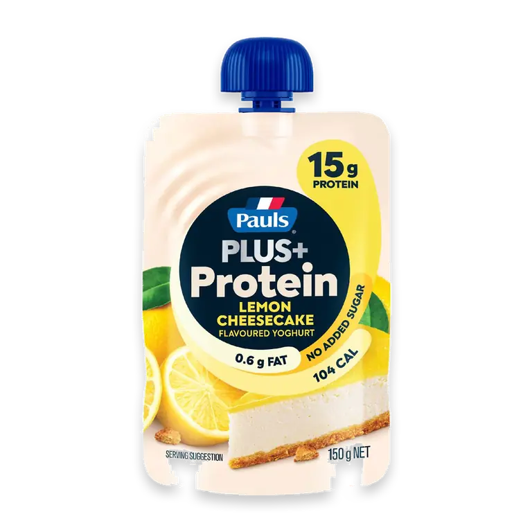 Plus Protein Yoghurt Pouch Lemon Cheesecake