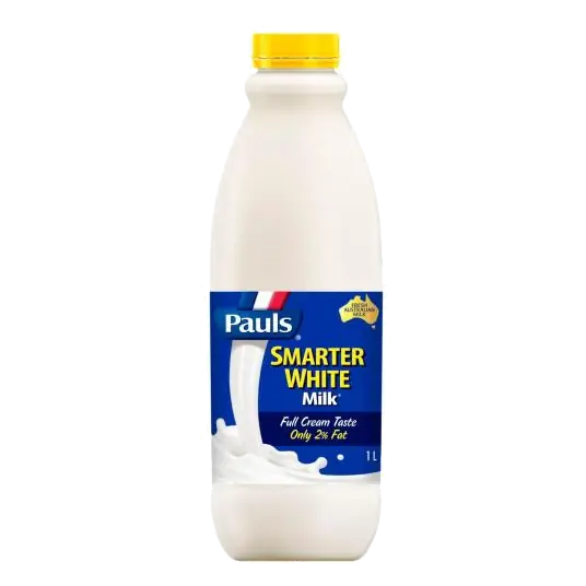 Smarter White Milk 2% Fat Full Cream Taste Bottle
