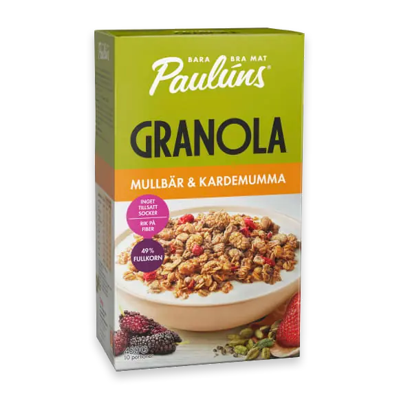 Mullbär Kardemumma Granola
