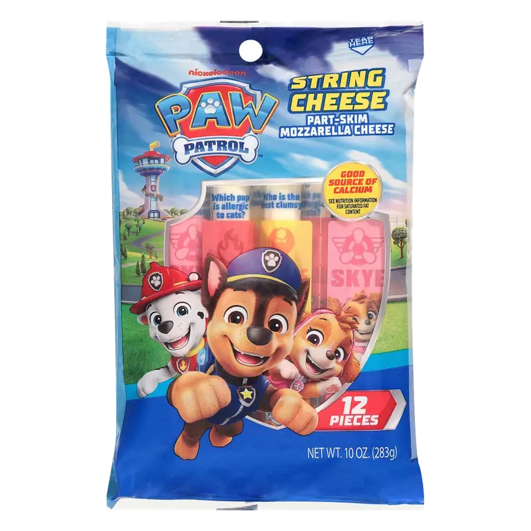 Low-Moisture Part-Skim Mozzarella String Cheese