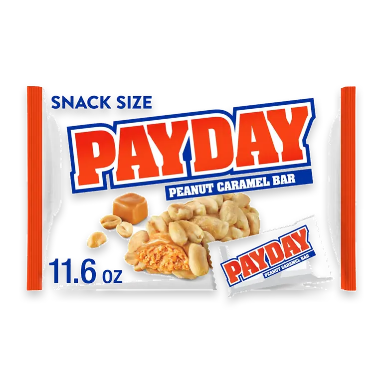 Peanut Caramel Snack Size Candy Bag