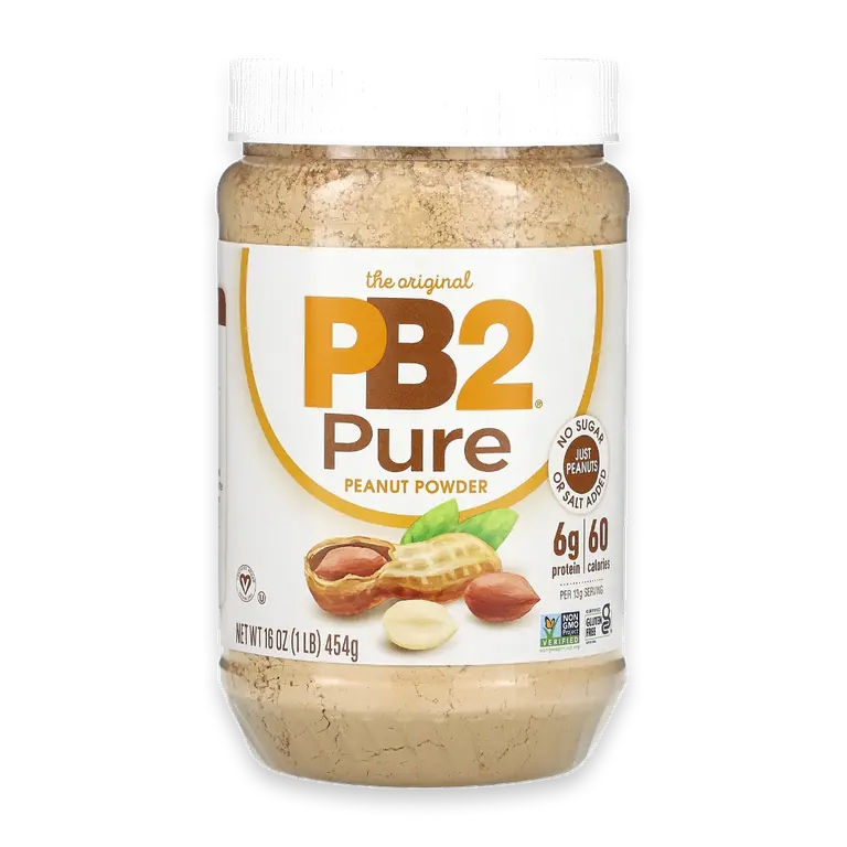 Pure Peanut Powder 16oz Jar