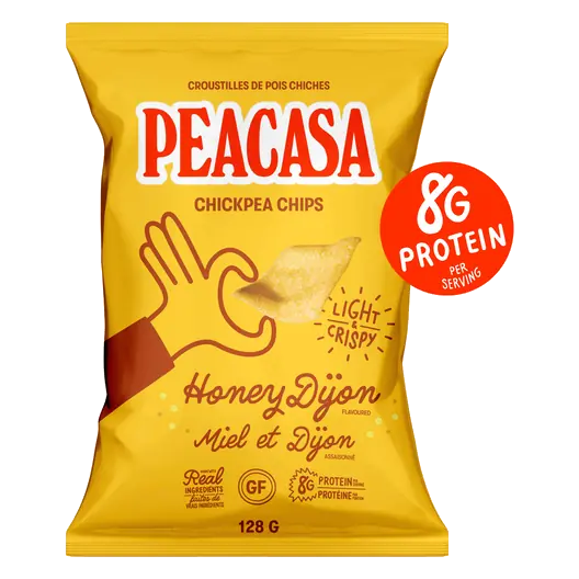Chickpea Chips Honey Dijon 128 g
