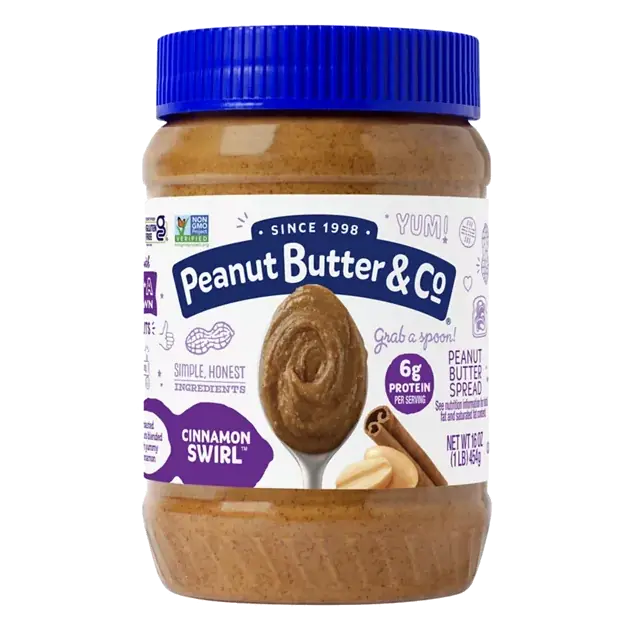 Peanut Butter Spread, Cinnamon Swirl