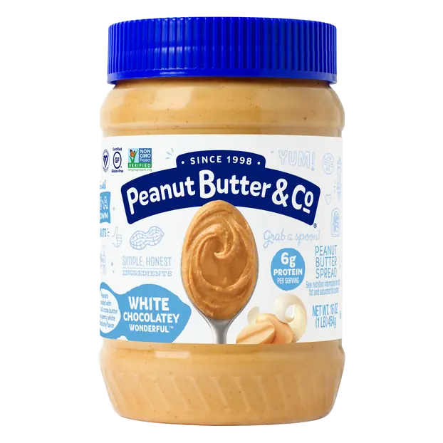 White Chocolatey Wonderful Peanut Butter Spread
