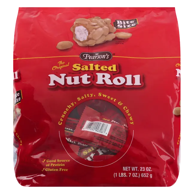 Pearson's Bite Size Salted Nut Roll