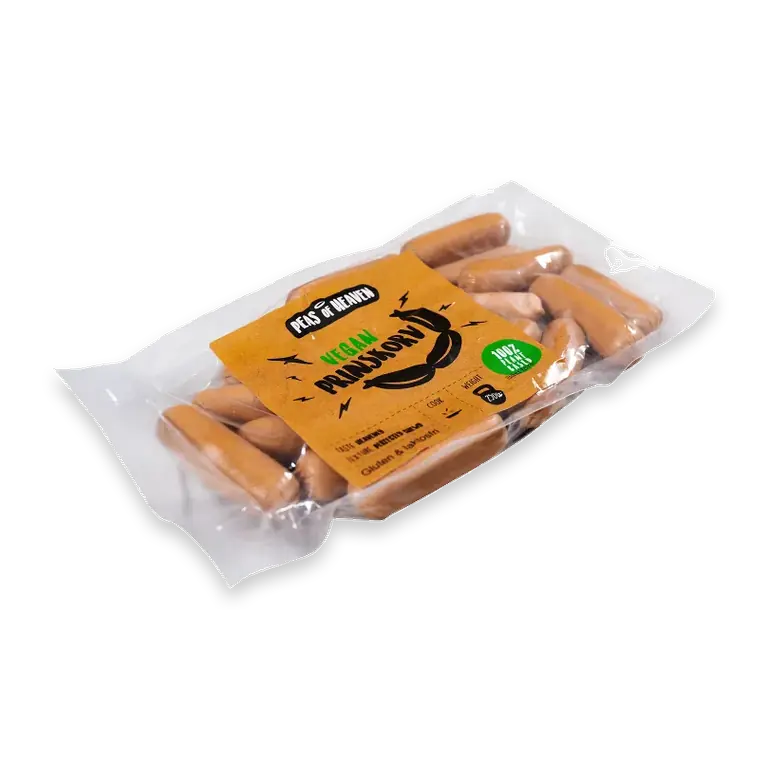 Prinskorv vegan 250g