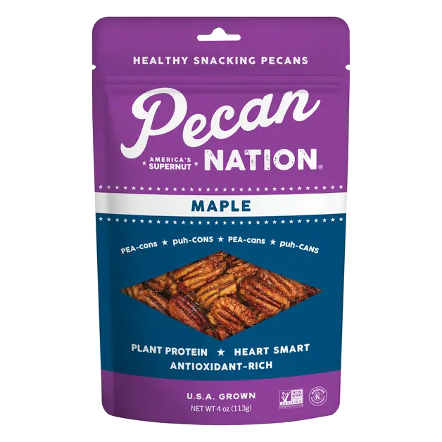 Maple Healthy Snacking Pecans