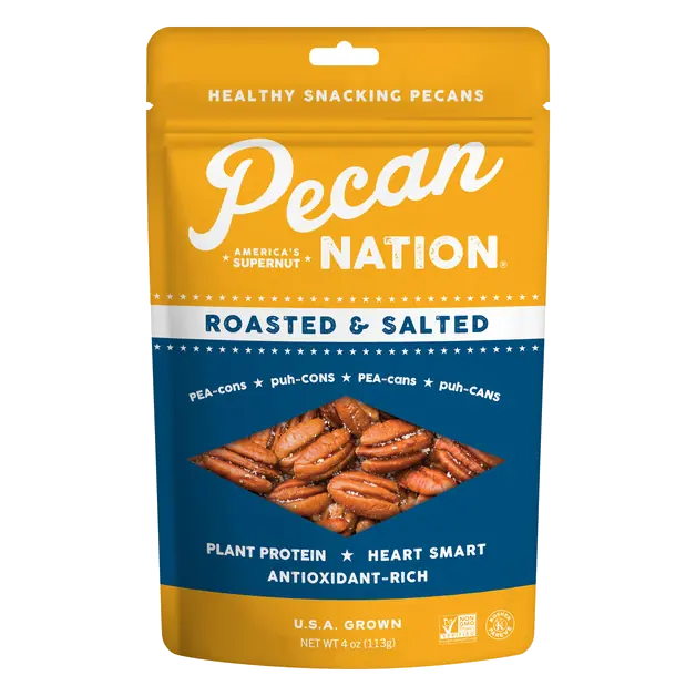 Roasted & Salted Healthy Snacking Pecans