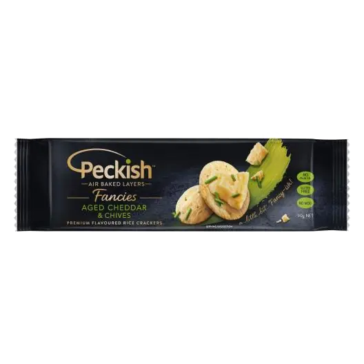 Fancies Rice Crackers Cheese & Chives