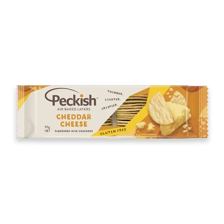 Flavoured Rice Crackers Cheddar Cheese