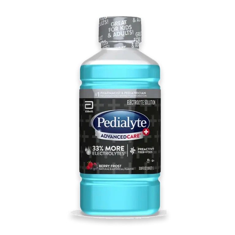 AdvancedCare Plus Electrolyte Drink | For Kids & Adults | Berry Frost, 1 Liter