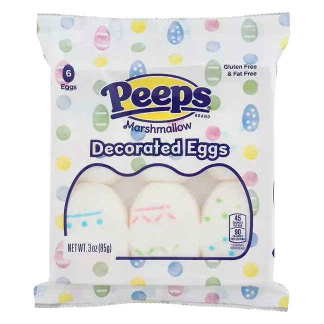 Candy, Marshmallow, Decorated Eggs