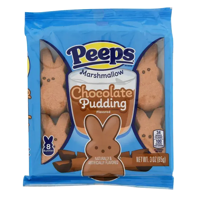 Chocolate Pudding Marshmallow Bunnies