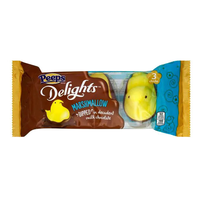 Marshmallow Chicks Dipped in Decadent Milk Chocolate