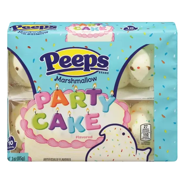 Party Cake Marshmallow Chicks