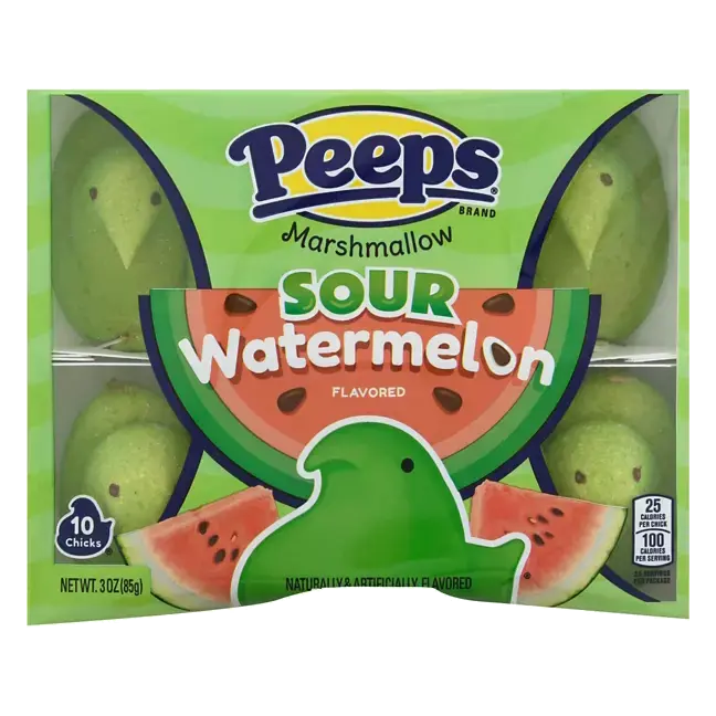 Sour Watermelon Marshmallow Chicks