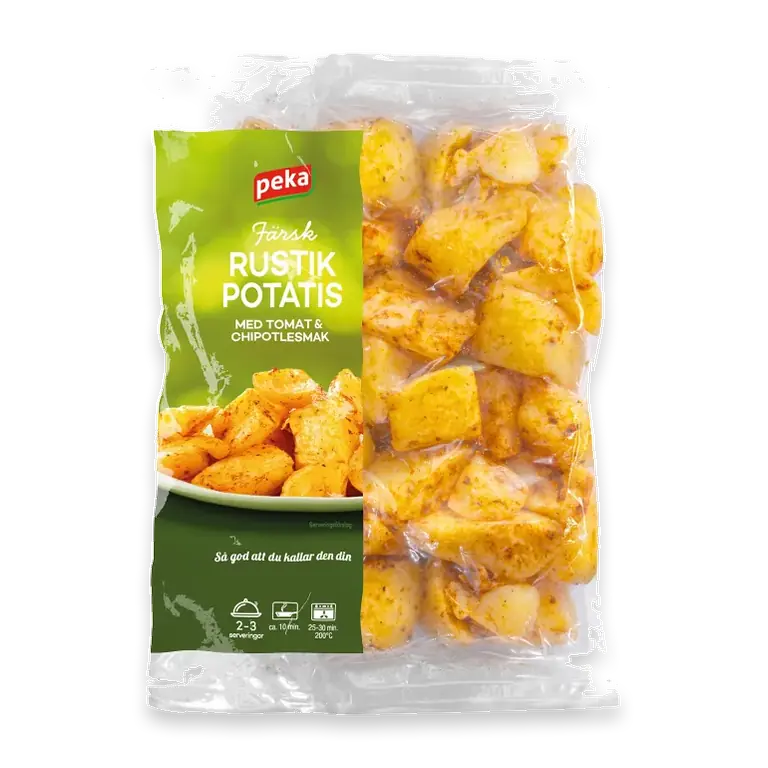 Rustik Potatis Tomat och Chipotlesmak 500g