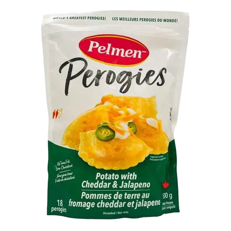 potato cheddar & jalapeno Perogies 500 g