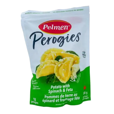 spinach & feta Perogies 500 g