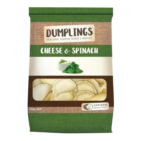 Frozen Cheese & Spinach Kreplach Dumplings