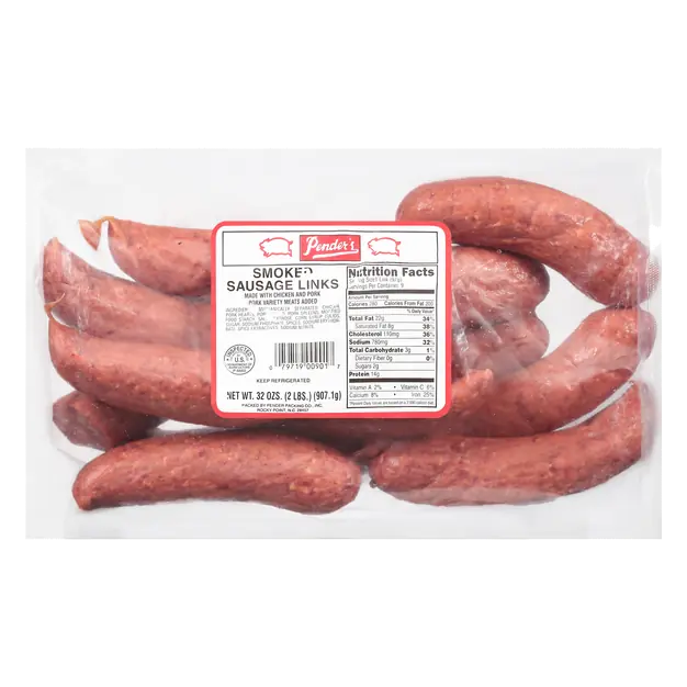 Smoked Sausage Links - 9 ct