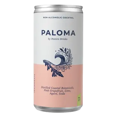 Non-Alcoholic Paloma Can